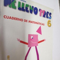 Libri di seconda mano: ME LLEVO TRES 6 - CUADERNO DE MATEMÁTICAS - PRIMER CICLO/ PRIMARIA - ANAYA