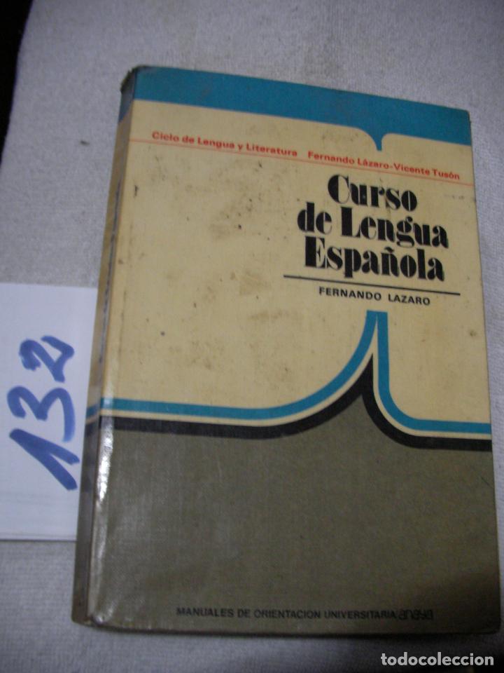 Libros de segunda mano: ANTIGUO LIBRO DE TEXTO - CURSO DE LENGUA ESPA&Ntilde;OLA - Foto 1