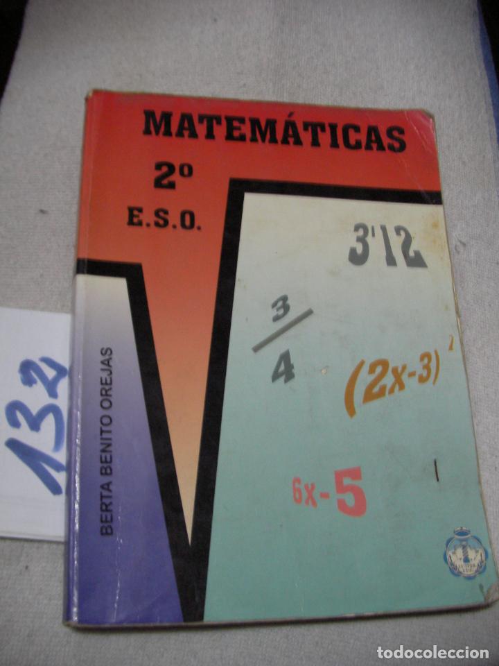 Libros de segunda mano: ANTIGUO LIBRO DE TEXTO - MATEMATICAS 2&ordm; ESO - Foto 1