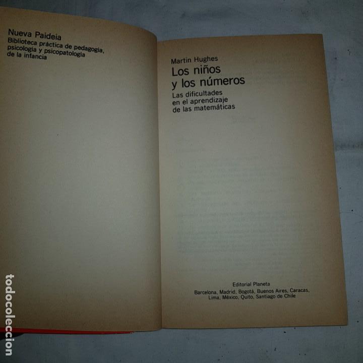Libros de segunda mano: LOS NI&Ntilde;OS Y LOS NUMEROS- MARTIN HUGHES - - Foto 2