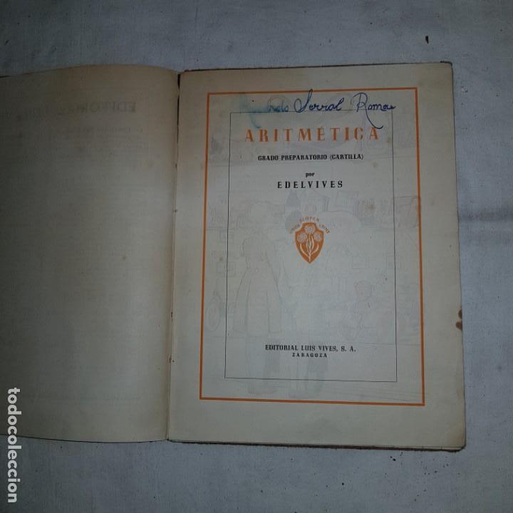 Libros de segunda mano: ARITMETICA - LUIS VIVES - Foto 3