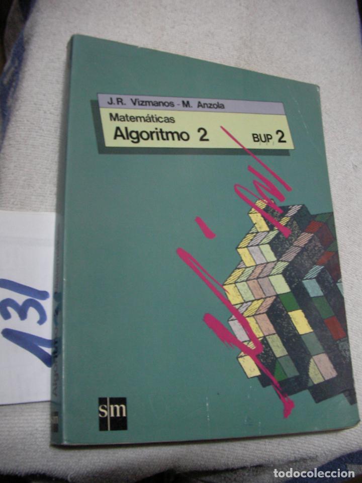 Libros de segunda mano: ANTIGUO LIBRO DE TEXTO - MATEMATICAS BUP 2 - Foto 1