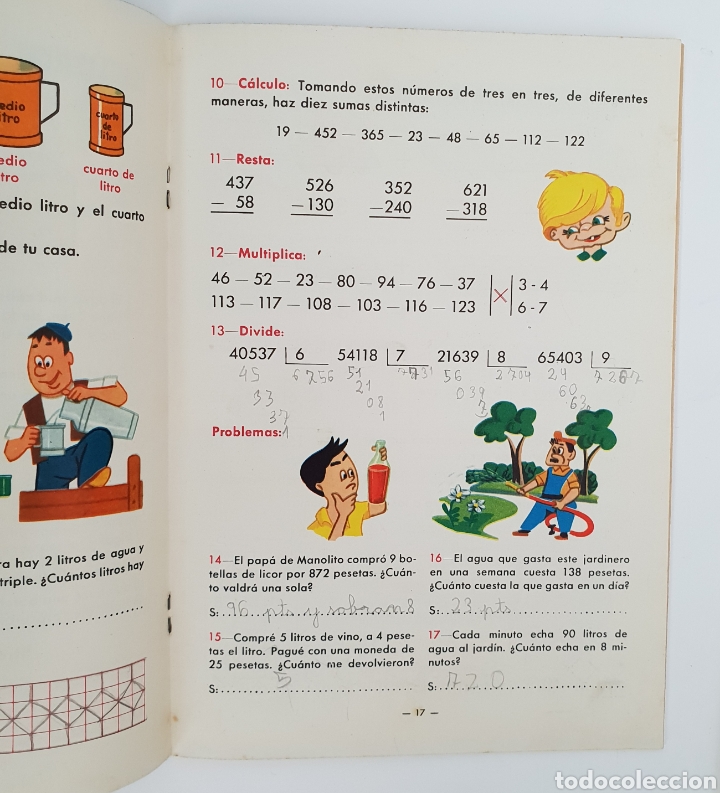 Libros de segunda mano: Matem&aacute;ticas. curso segundo cuaderno 3 - Foto 2