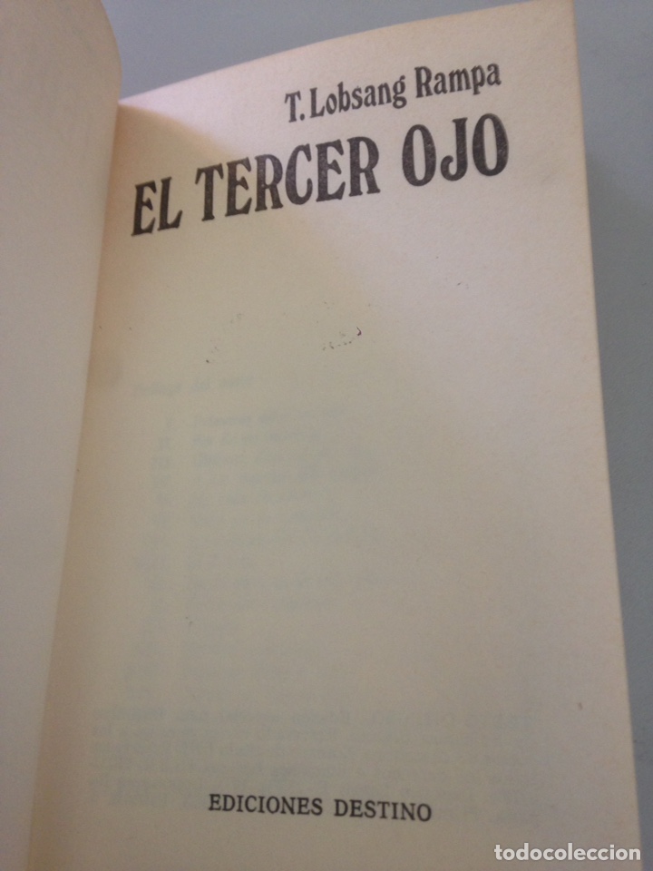 Libros de segunda mano: EL TERCER OJO - Foto 2