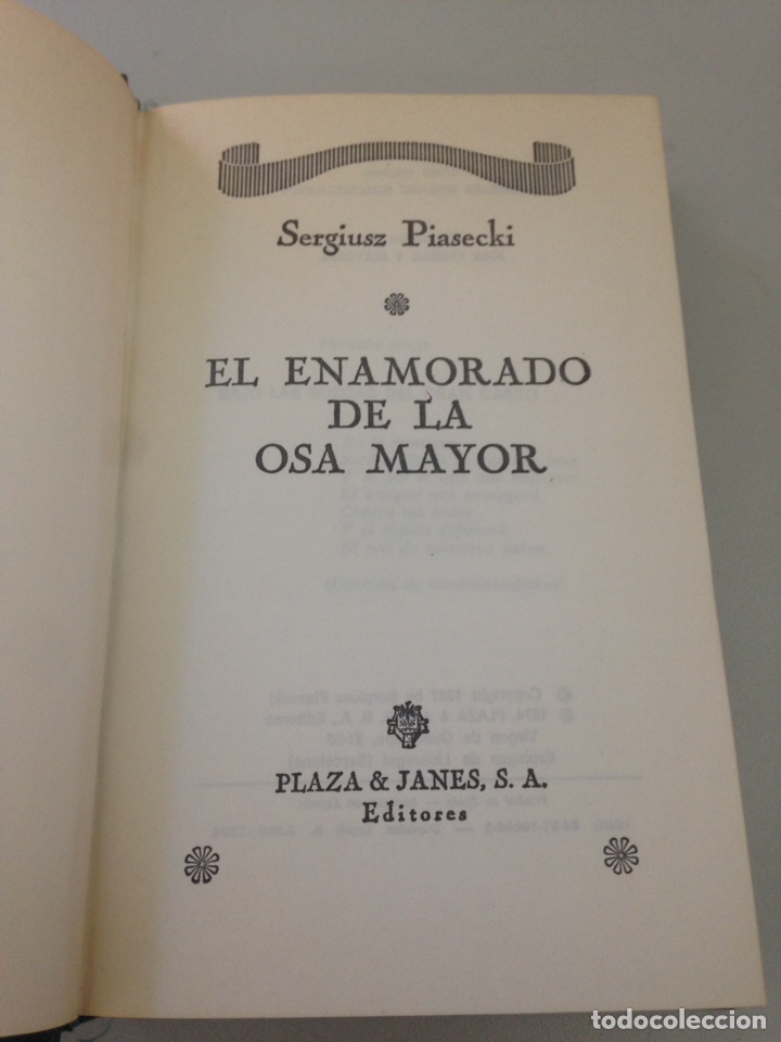 Libros de segunda mano: EL ENAMORADO DE LA OSA MAYOR - Foto 3