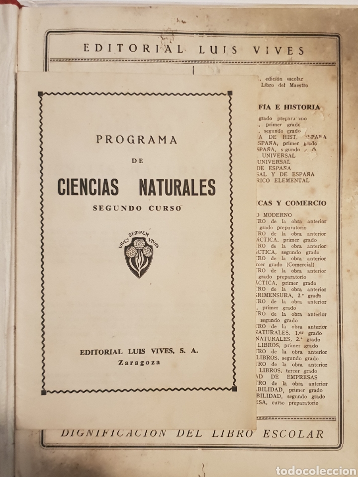 Libros de segunda mano: Ciencias Naturales. Segundo curso - Foto 2
