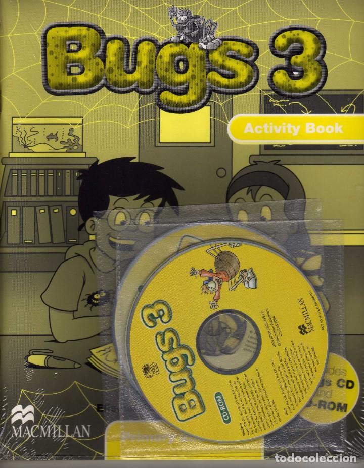 Libros de segunda mano: Bugs 3 Activity Pack, ed. Macmilan precintado con CDs - Foto 1