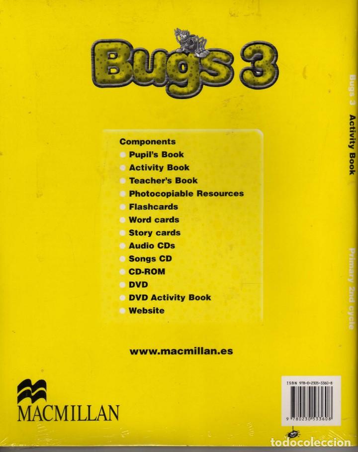 Libros de segunda mano: Bugs 3 Activity Pack, ed. Macmilan precintado con CDs - Foto 2