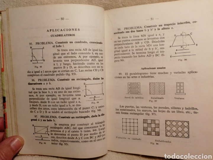 Libros de segunda mano: GEOMETR&Iacute;A SEGUNDO GRADO. 1965 - Foto 4