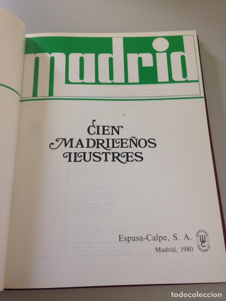 Libros de segunda mano: Cien madrile&ntilde;os ilustres - Foto 2