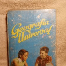Libros de segunda mano: GEOGRAFÍA UNIVERSAL 2º GRADO (1967). Lote 155962438