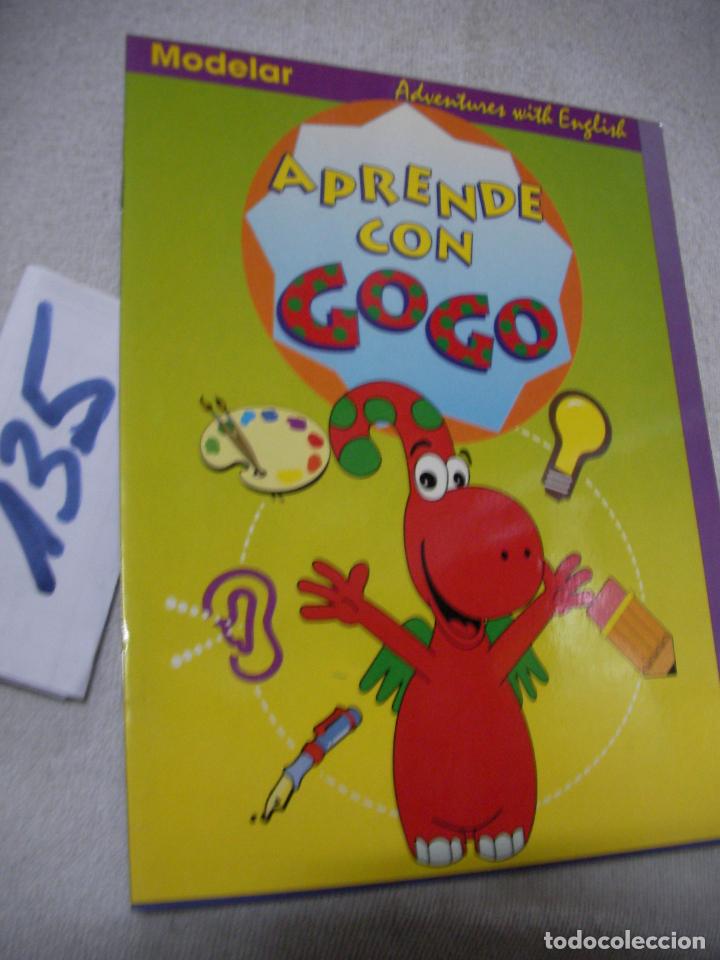 Libros de segunda mano: APRENDE CON GOGO - AVENTURAS EN INGLES - MODELAR - Foto 1