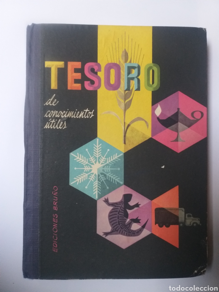 Libros de segunda mano: Tesoro de conocimientos &uacute;tiles ediciones Bru&ntilde;o 1958 . Escuela ense&ntilde;anza - Foto 1