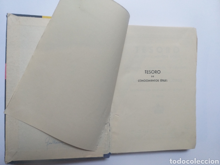 Libros de segunda mano: Tesoro de conocimientos &uacute;tiles ediciones Bru&ntilde;o 1958 . Escuela ense&ntilde;anza - Foto 8