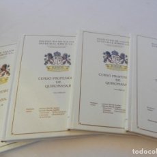 Libros de segunda mano: CURSO PROFESIONAL DE QUIROMASAJE - INSTITUTO DE SALUD INTEGRAL KIROS SEVILLA - 4 VOLÚMENES.