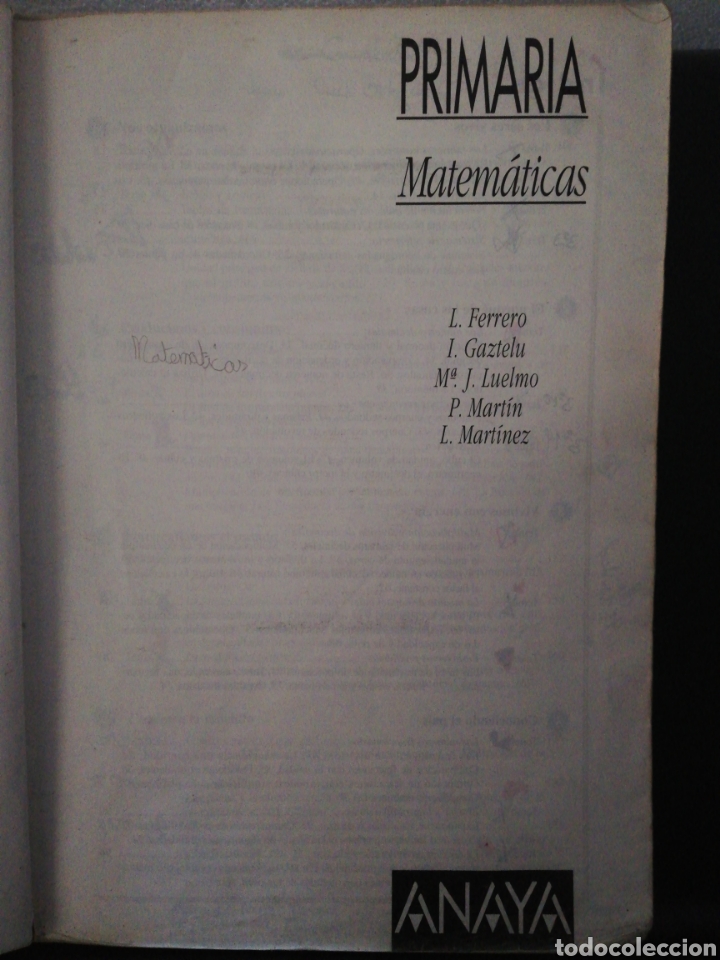 Libros de segunda mano: Matem&aacute;ticas 6 primaria , Editorial Anaya - Foto 3