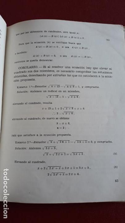 Libros de segunda mano: MATEMATICAS 4&ordm; CURSO. C MARCOS Y J MARTINEZ. - Foto 3