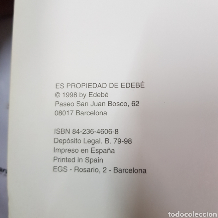 Libros de segunda mano: Lecturas 2 EDEBE a&ntilde;o 1998 nuevo a estrenar - Foto 3