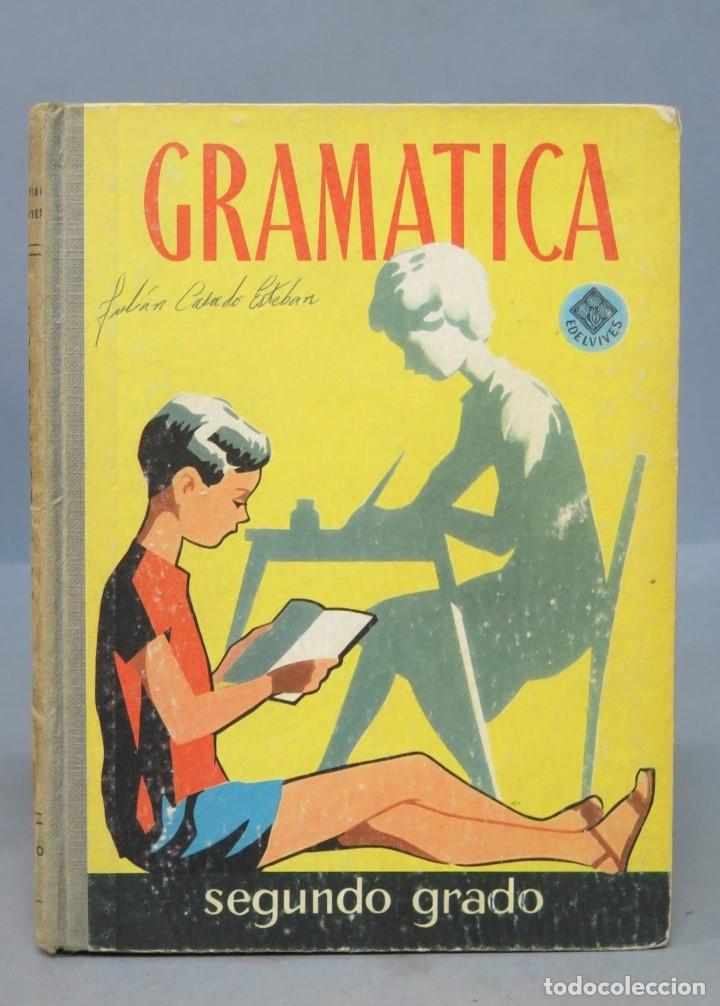 Libros de segunda mano: 1961.- GRAMATICA. SEGUNDO GRADO. EDELVIVES - Foto 1