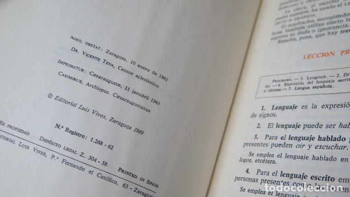 Libros de segunda mano: 1961.- GRAMATICA. SEGUNDO GRADO. EDELVIVES - Foto 2