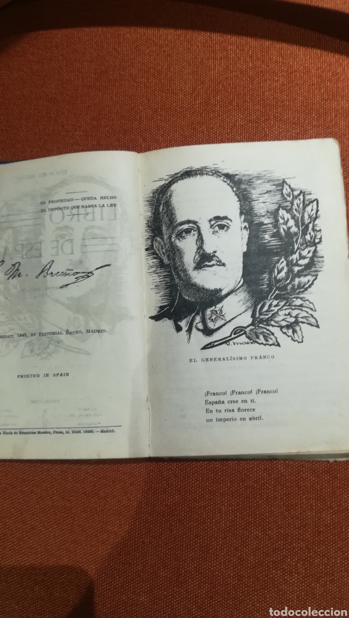 Libros de segunda mano: El libro de Espa&ntilde;a, 1 edici&oacute;n de 1943 de Bru&ntilde;o - Foto 4