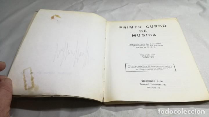 Libros de segunda mano: PRIMER CURSO DE MUSICA SM	 / 	1976	 / 		 / 		 / 	D101 - Foto 4