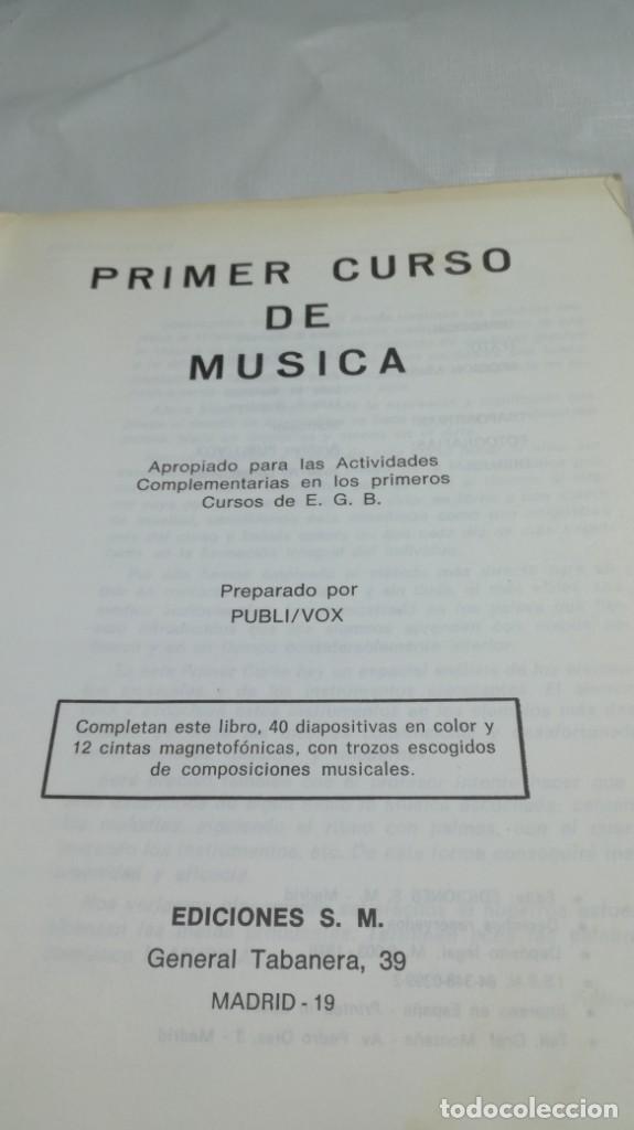 Libros de segunda mano: PRIMER CURSO DE MUSICA SM	 / 	1976	 / 		 / 		 / 	D101 - Foto 5
