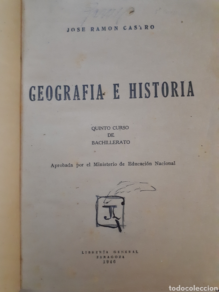 Libros de segunda mano: GEOGRAFIA E HISTORIA. Jos&eacute; Ram&oacute;n Castro. 1946 - Foto 5