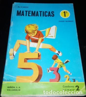 Libros de segunda mano: CUADERNO DE MATEM&Aacute;TICAS &Aacute;LVAREZ-MI&Ntilde;&Oacute;N-AGUILAR CURSO 1&ordm;, N&ordm; 2