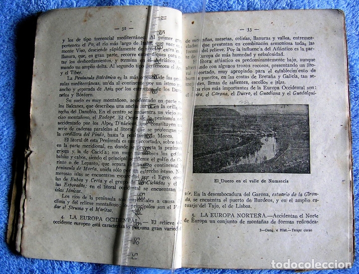 Libros de segunda mano: GEOGRAFIA E HISTORIA - JOSE RAMON CASTRO - CON EL PROGRAMA.  ZARAGOZA, 1941 - Foto 4