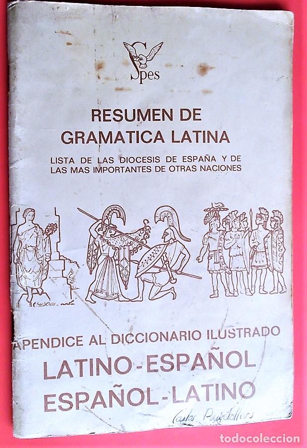 Libros de segunda mano: Resumen de Gram&aacute;tica Latina. Spes. - Foto 1