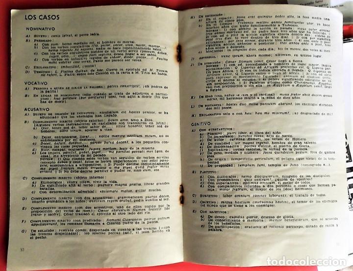 Libros de segunda mano: Resumen de Gram&aacute;tica Latina. Spes. - Foto 3