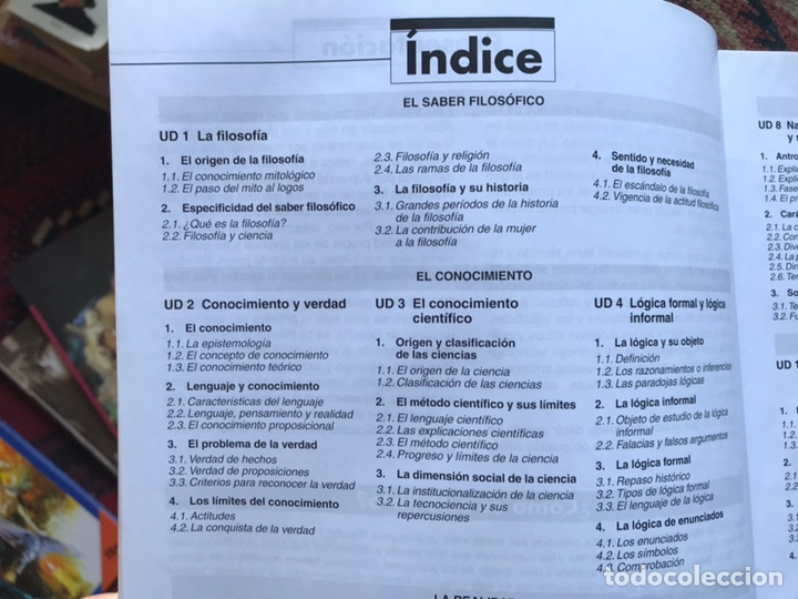Libros de segunda mano: Filosof&iacute;a. Guadiel. Bachillerato. Buen estado - Foto 5