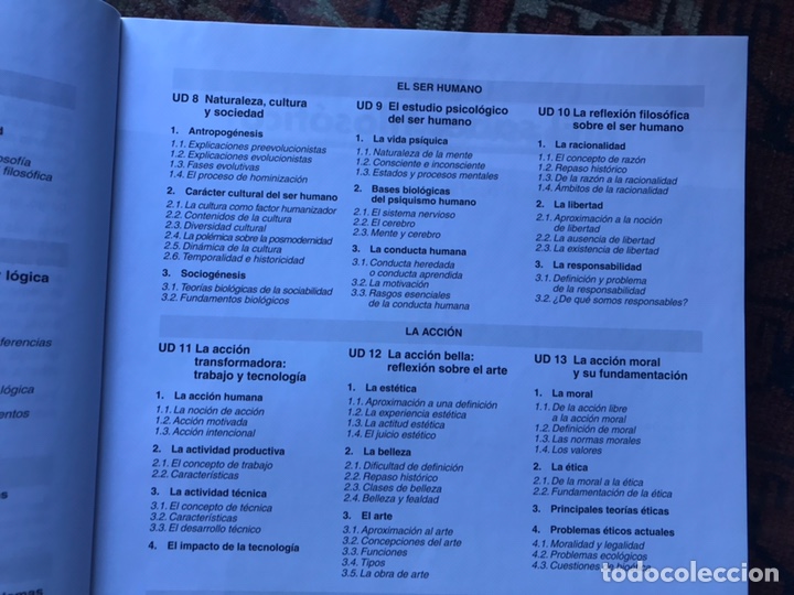 Libros de segunda mano: Filosof&iacute;a. Guadiel. Bachillerato. Buen estado - Foto 7
