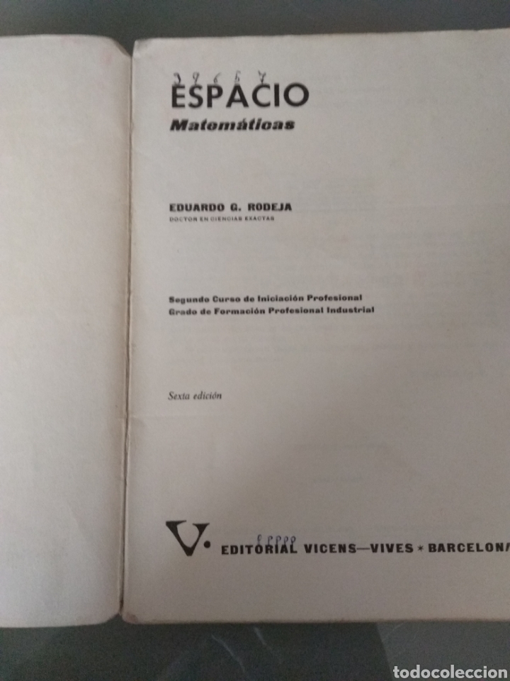 Libros de segunda mano: Iniciaci&oacute;n profesional Espacio matem&aacute;ticas 1964 - Foto 7