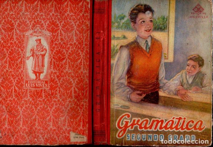 Libros de segunda mano: GRAM&Aacute;TICA SEGUNDO GRADO EDELVIVES (1947) - Foto 1