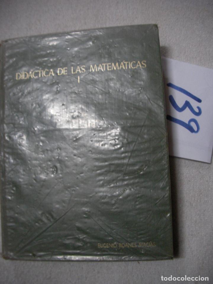 Libros de segunda mano: ANTIGUO LIBRO DE TEXTO - DIDACTICA DE LAS MATEMATICAS - Foto 1