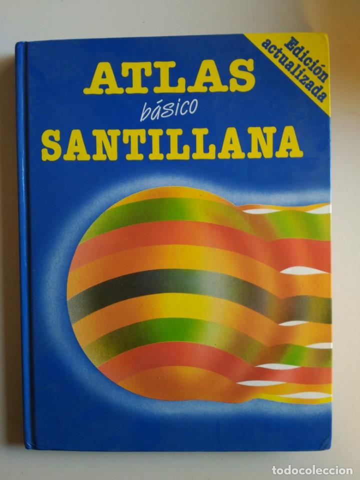 Libros de segunda mano: ATLAS BASICO SANTILLANA - Foto 1