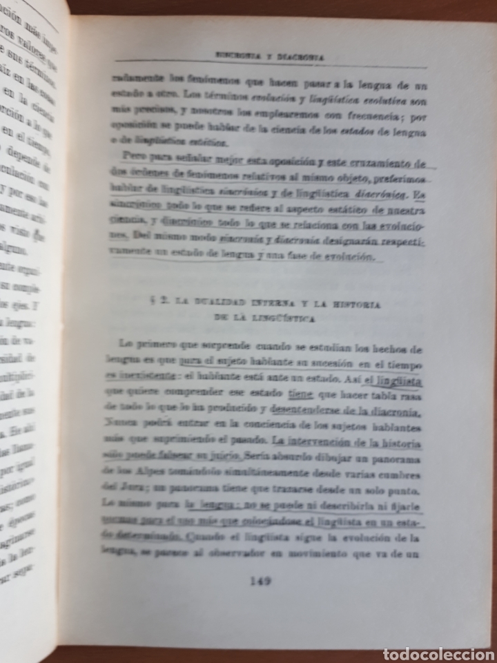 Libros de segunda mano: CURSO DE LING&Uuml;&Iacute;STICA GENERAL. FERDINAND DE SAUSSURE - Foto 4