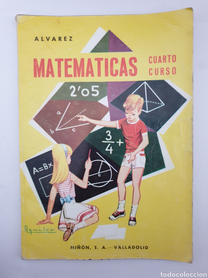 Libros de segunda mano: Matem&aacute;ticas &Aacute;lvarez 4&deg; curso. Ed. Mi&ntilde;on - Foto 1
