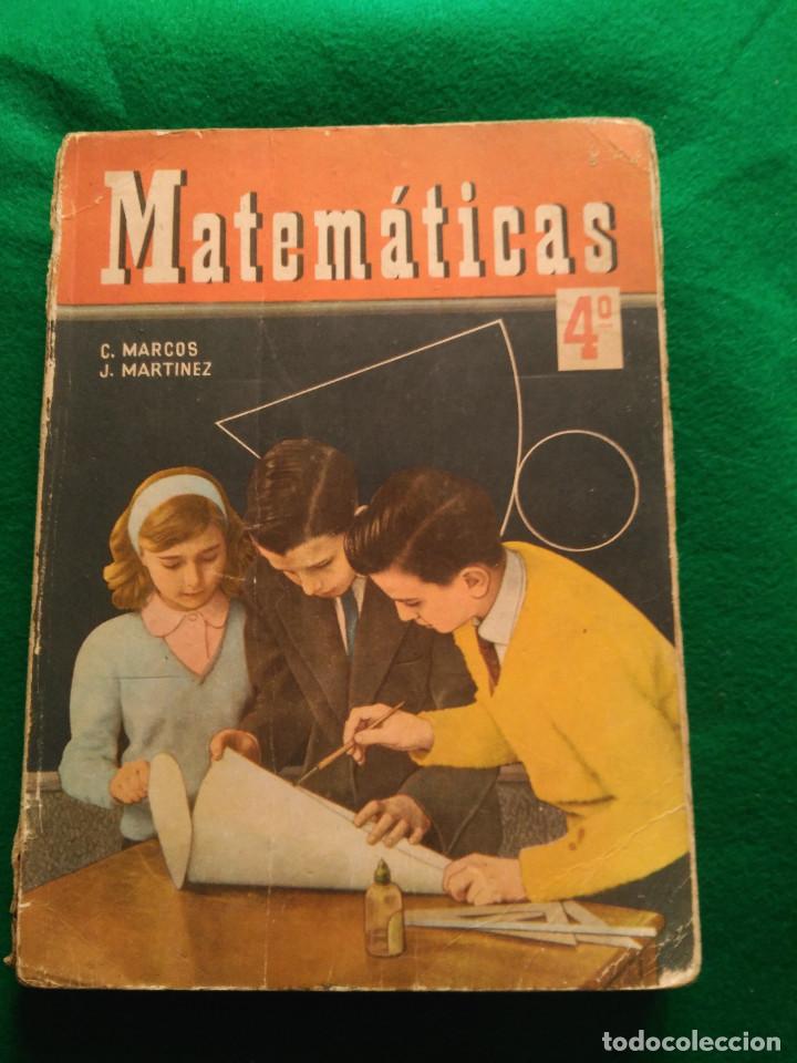 Libros de segunda mano: MATEM&Aacute;TICAS. ED. SM 1965. 4 &ordm; Curso - Foto 1