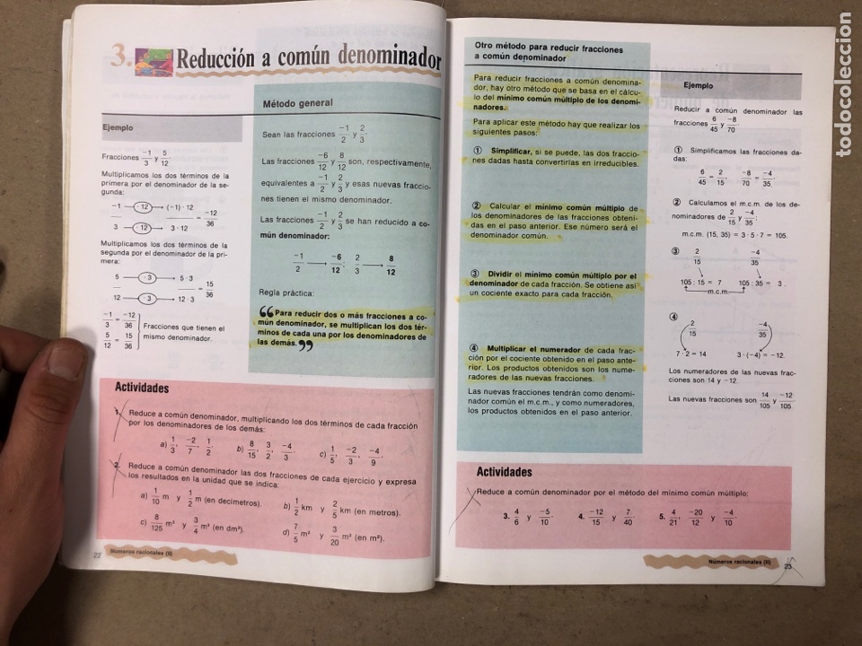 Libros de segunda mano: BASE MATEM&Aacute;TICAS 8&deg; EGB. EDITORIAL BRU&Ntilde;O (1991). - Foto 4