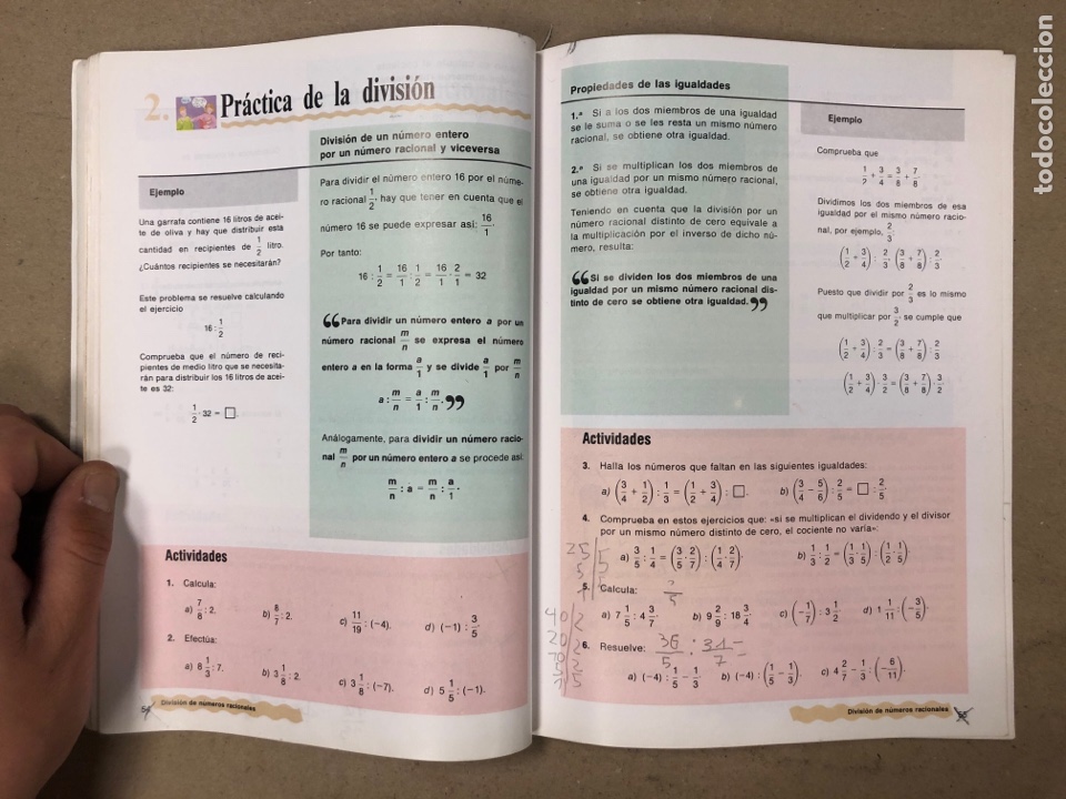 Libros de segunda mano: BASE MATEM&Aacute;TICAS 8&deg; EGB. EDITORIAL BRU&Ntilde;O (1991). - Foto 5