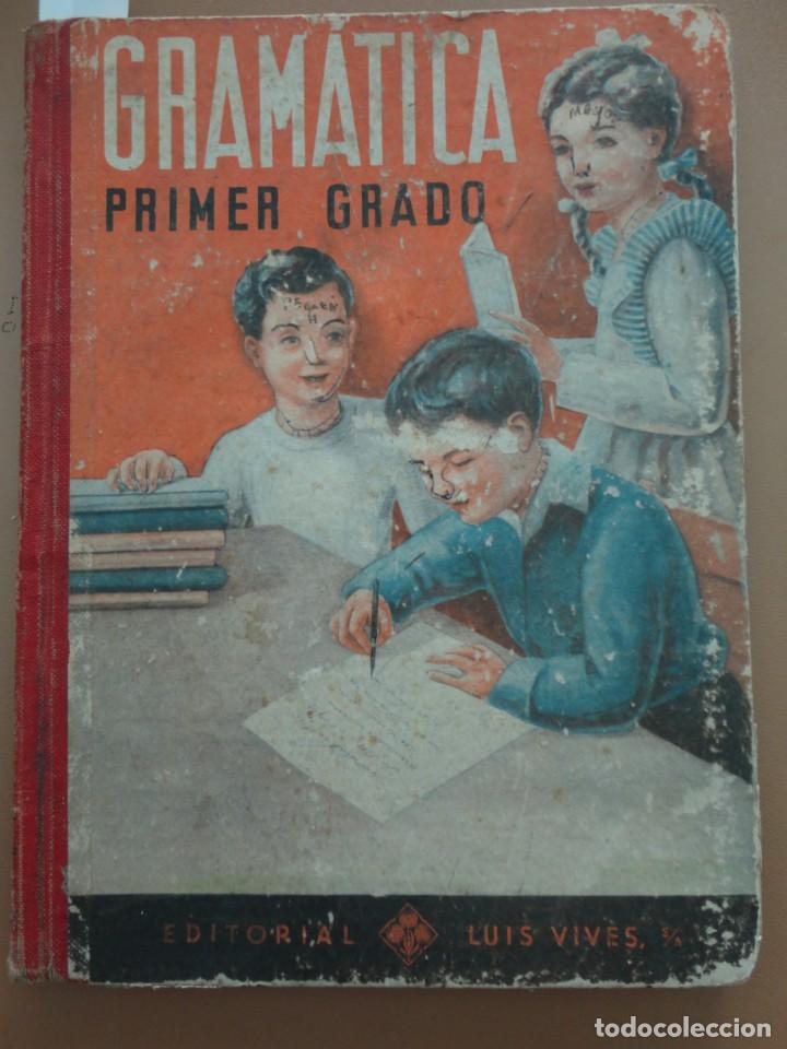 Libros de segunda mano: GRAM&Aacute;TICA PRIMER GRADO - LUIS VIVES - Foto 1