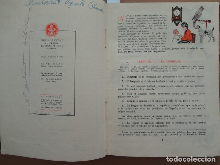 Libros de segunda mano: GRAM&Aacute;TICA PRIMER GRADO - LUIS VIVES - Foto 3