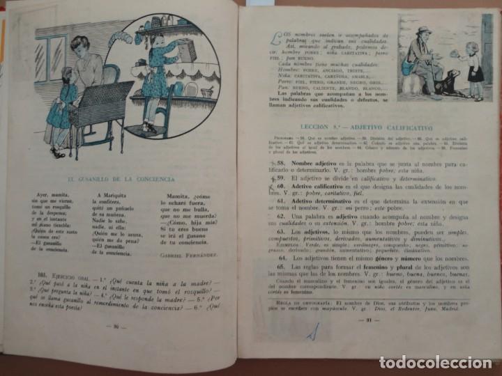 Libros de segunda mano: GRAM&Aacute;TICA PRIMER GRADO - LUIS VIVES - Foto 6