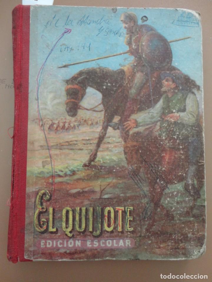 Libros de segunda mano: EL QUIJOTE EDICI&Oacute;N ESCOLAR - LUIS VIVES - Foto 1