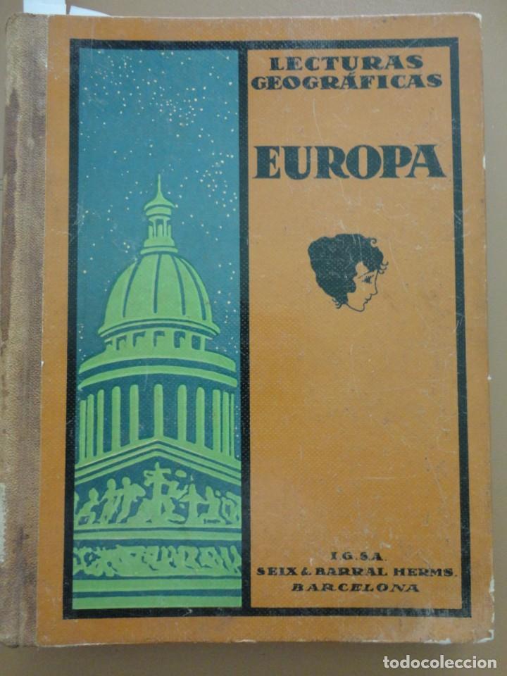 Libros de segunda mano: LECTURAS GEOGR&Aacute;FICAS- III EUROPA - Foto 1