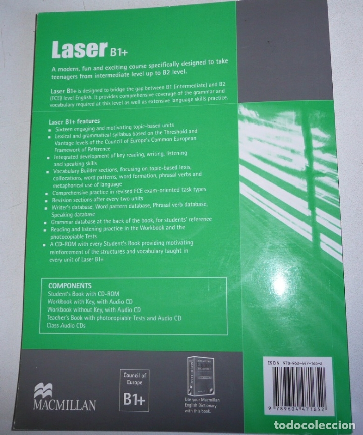 Libros de segunda mano: Laser B1+ Workbook + Students book (Macmillan, 2008) CD-ROM incluido - Foto 6