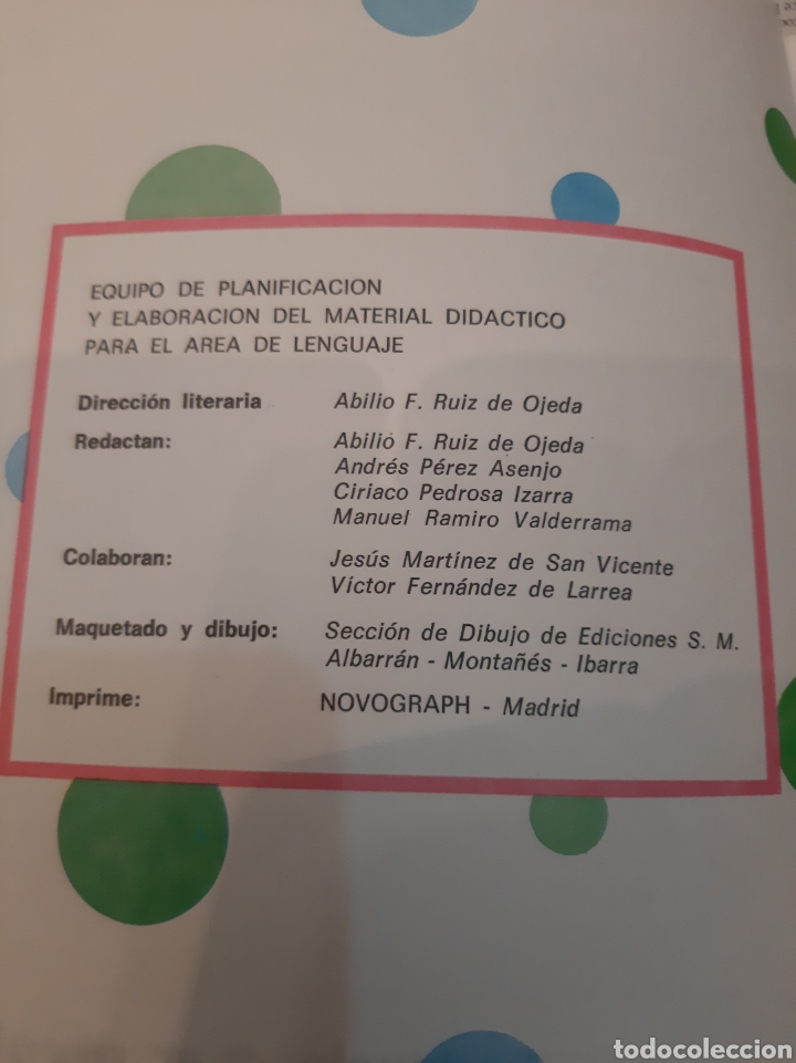 Libros de segunda mano: 1972 Lenguaje SM 3 curso - Foto 2